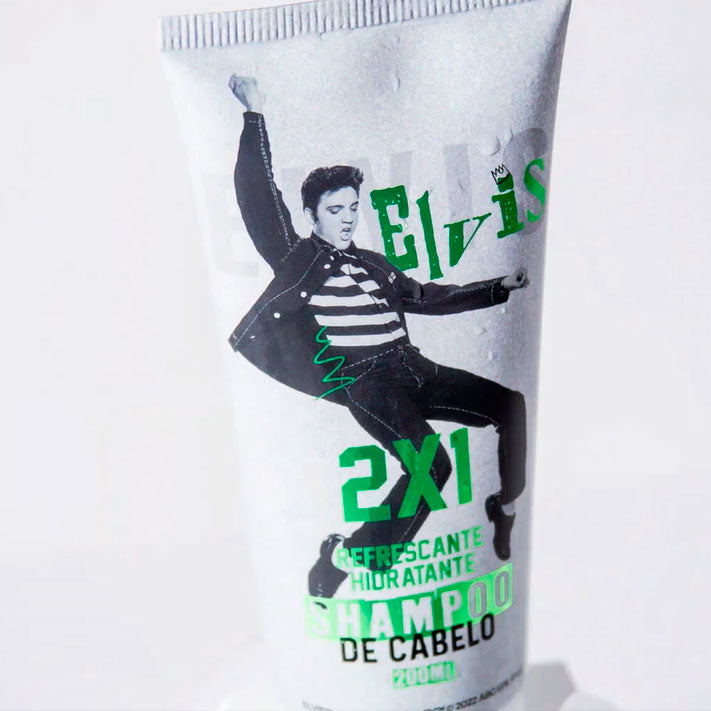 Shampoo Refrescante 2x1 - Elvis Presley Viking Brand - 200ml