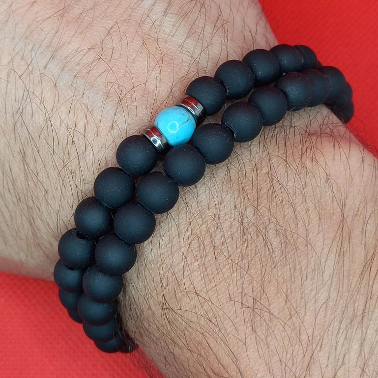 Combo Pulseira preta fosca - ótima qualidade. BLACK FRIDAY - DESCONTAÇO