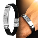 Pulseira Masculina Original Bracelete Folheado Pai Nosso ENVIO Imediato Nota Fiscal