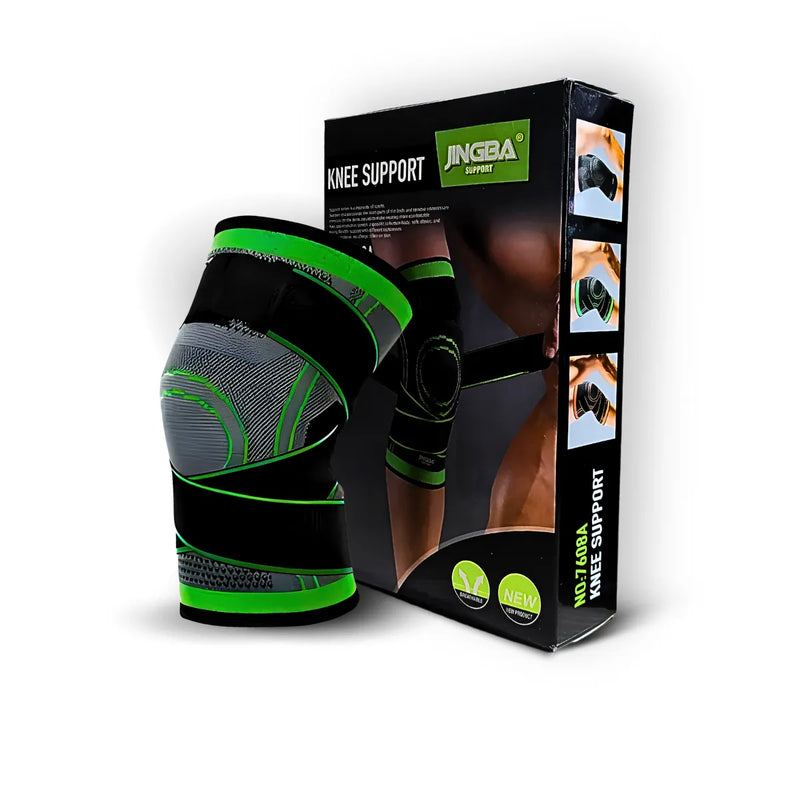 Joelheira de compressão com Bandagem elástica de Estabilidade