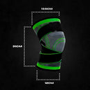 Joelheira de compressão com Bandagem elástica de Estabilidade