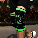 Joelheira de compressão com Bandagem elástica de Estabilidade