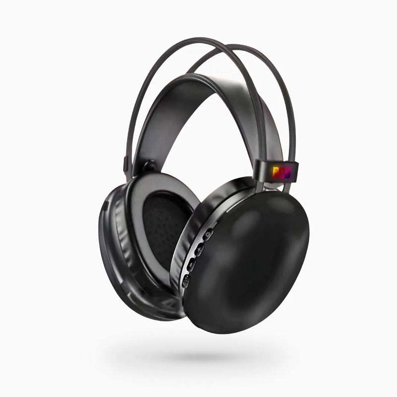 Fone de Ouvido Bluetooth V5.3 com Iluminação LED