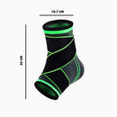 Tornozeleira Ortopédica Compressão Estabilizadora Elástica