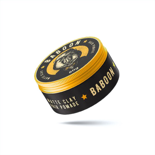 Pomada para Cabelo Matte Clay 80g - Baboon