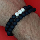 Combo Pulseira preta fosca - ótima qualidade.  BLACK FRIDAY - DESCONTAÇO