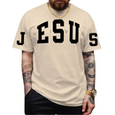 Camiseta Jesus Oversized Streetwear Masculina Feminina camisa 100% Algodão