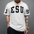 Camiseta Jesus Oversized Streetwear Masculina Feminina camisa 100% Algodão