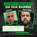 Fator de Crescimento para Barba - Viking Brand - 30 mL